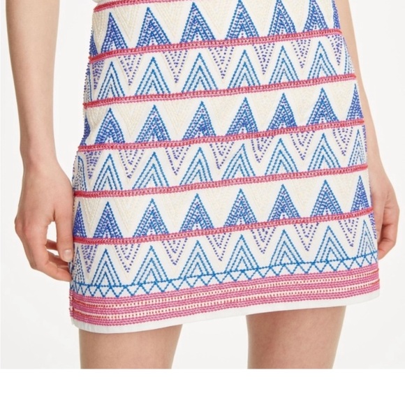 Club Monaco Menditha Embellished Mini Skirt - Picture 1 of 6